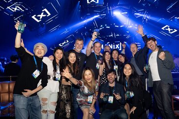 Attendees on the dance floor at HumanX 2025's Closing Night Party