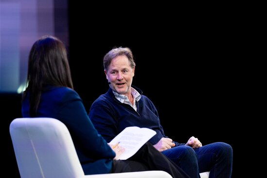 Nick Clegg of Hiro Capital at center stage at HumanX 2026 Amsterdam