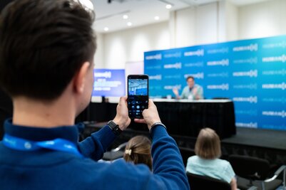 Press Conference at HumanX