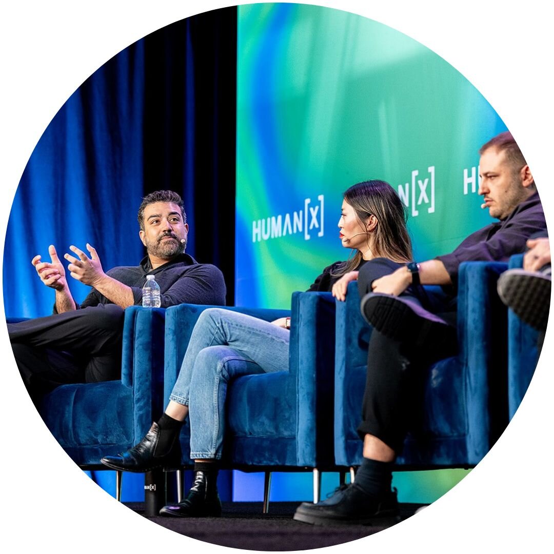 Panel of speakers on stage